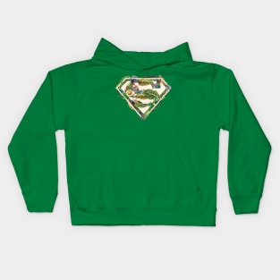 Super Powered By Plants Kids Hoodie